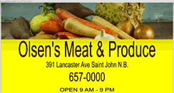 Desktop Screenshot of olsensmeatandproduce.com